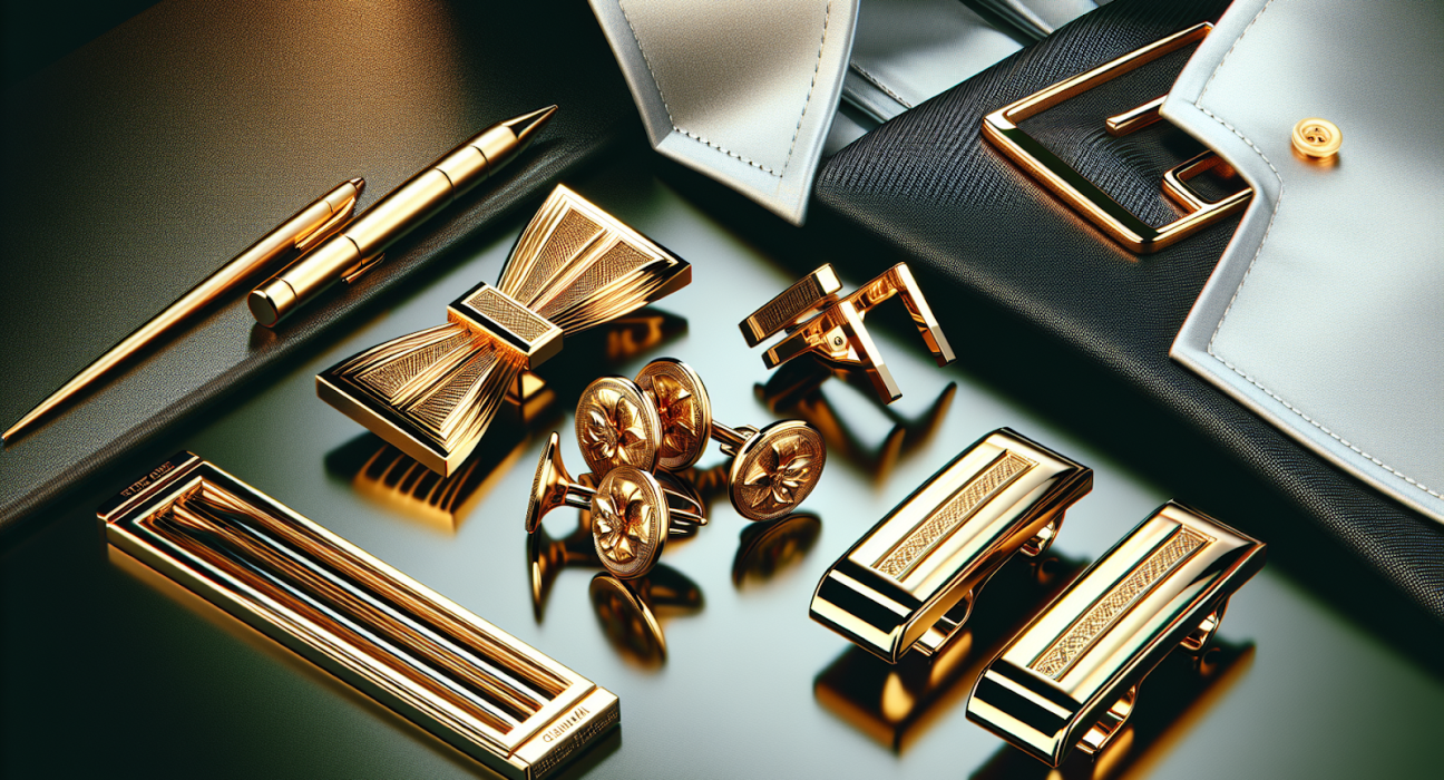 Golden Cufflinks: The Must-Have Accessory for Black-Tie Events