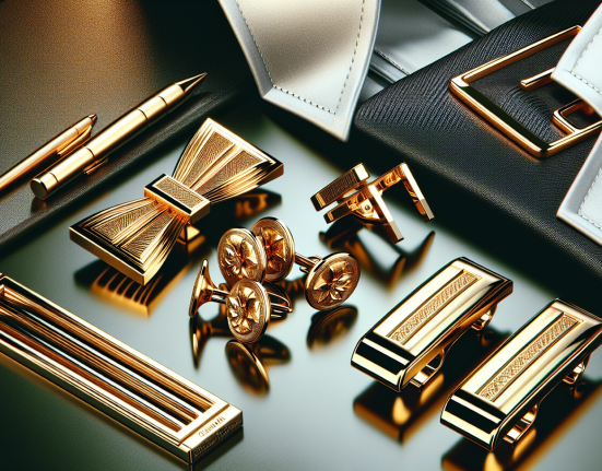Golden Cufflinks: The Must-Have Accessory for Black-Tie Events