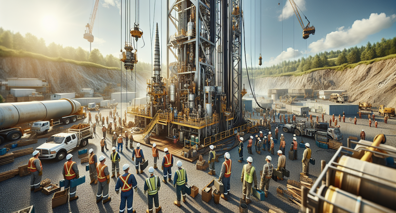 How Geothermal Drilling Rigs Work: A Step-by-Step Guide