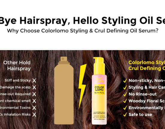Colorlomo Styling & Curl Defining Oil Serum is the Ultimate Hair Style Revolution to Replace Hair Spray