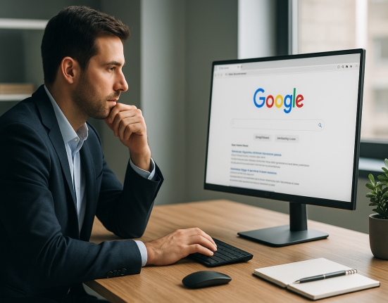 how to get on first page of google search david aziz