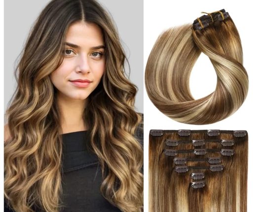 Invisible Clip In Hair Extensions