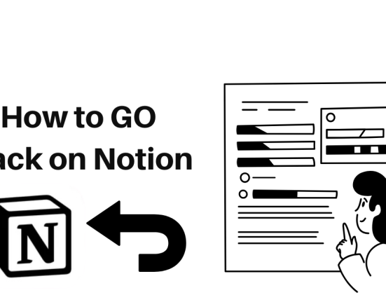 how to go back on notion