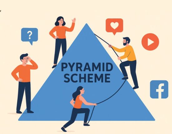 drive social media pyramid scheme