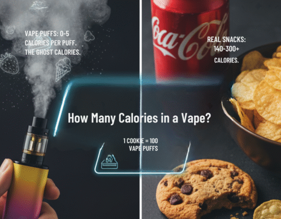 how many calories in a vape