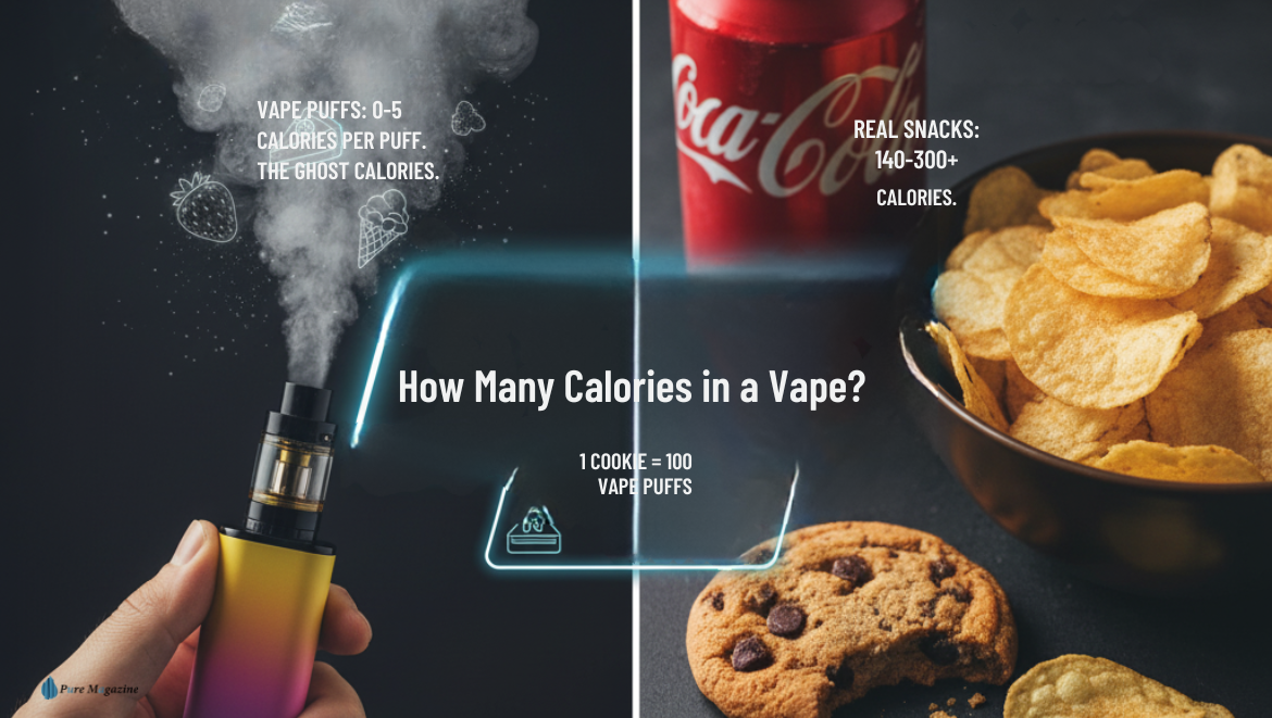 how many calories in a vape