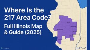 Where Is the 217 Area Code? Full Illinois Map & Guide (2025 - Pure Magazine