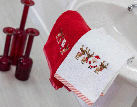 Christmas Hand Towels