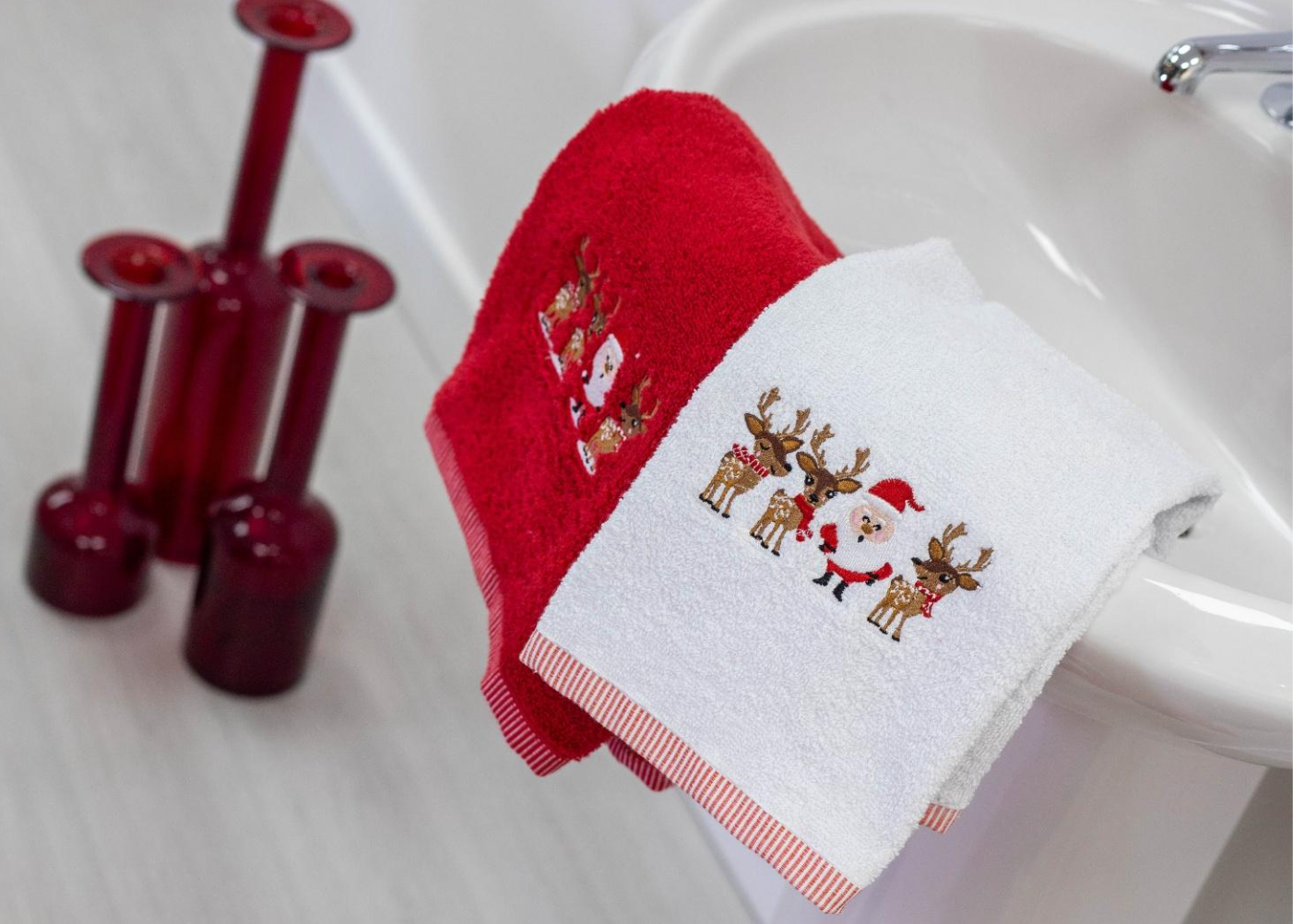 Christmas Hand Towels