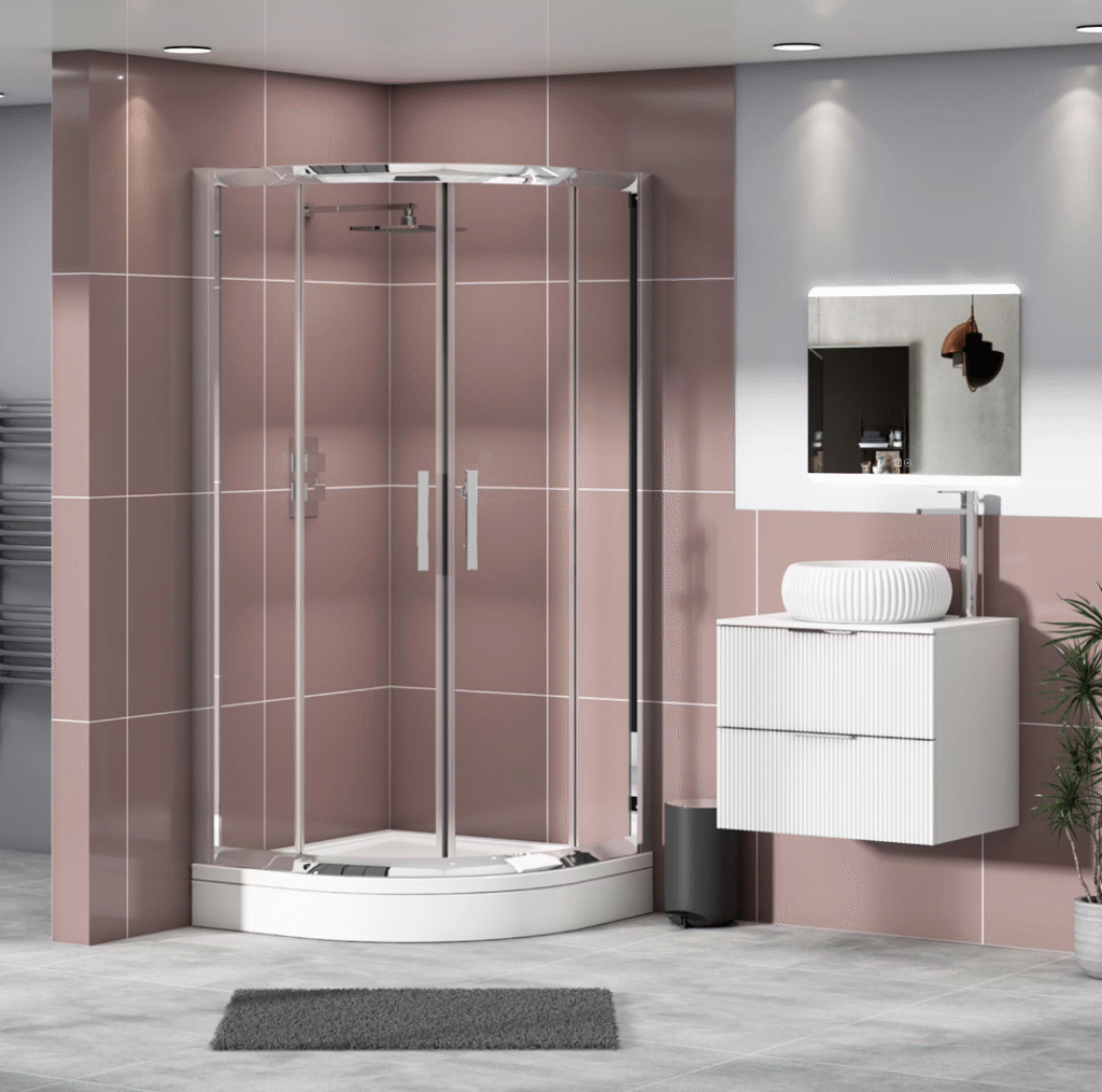 How to Heat Shower Enclosures, Wet Rooms and Walk in Showers - Pure ...