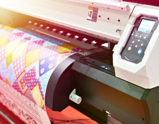 heat press and DTF printer