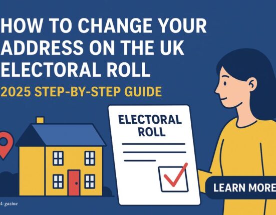 how to change your address on the uk electoral roll