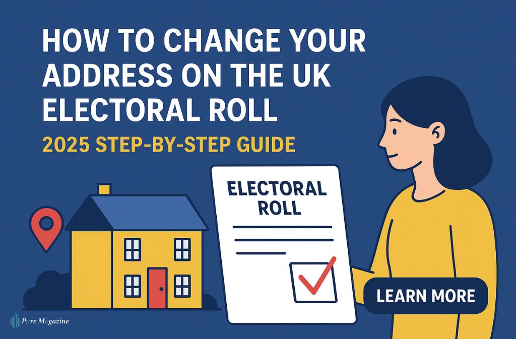 how to change your address on the uk electoral roll