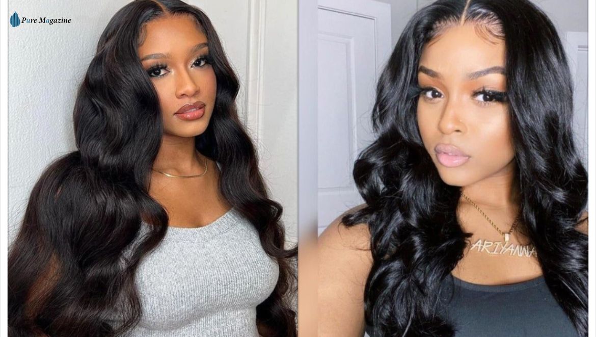 human hair half wigs