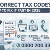 incorrect tax code