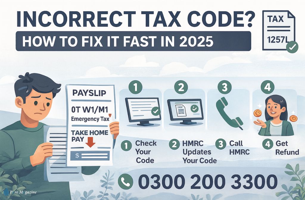 incorrect tax code