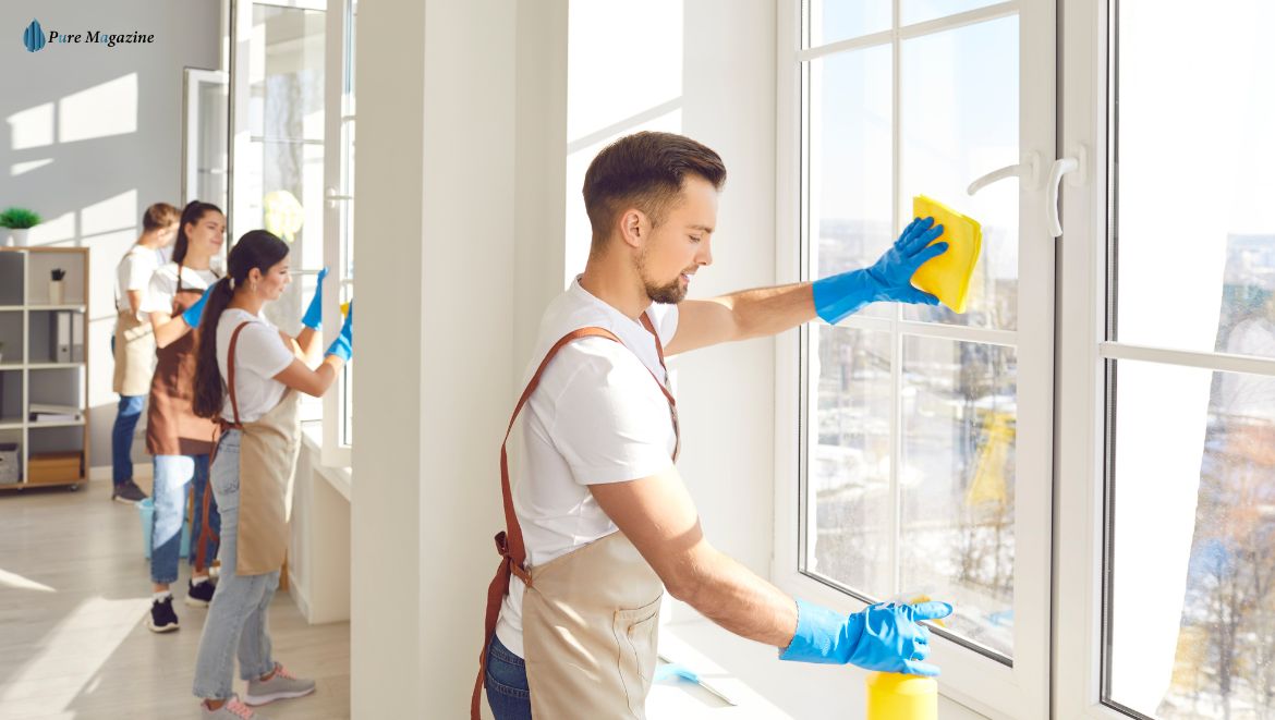 interior window cleaning