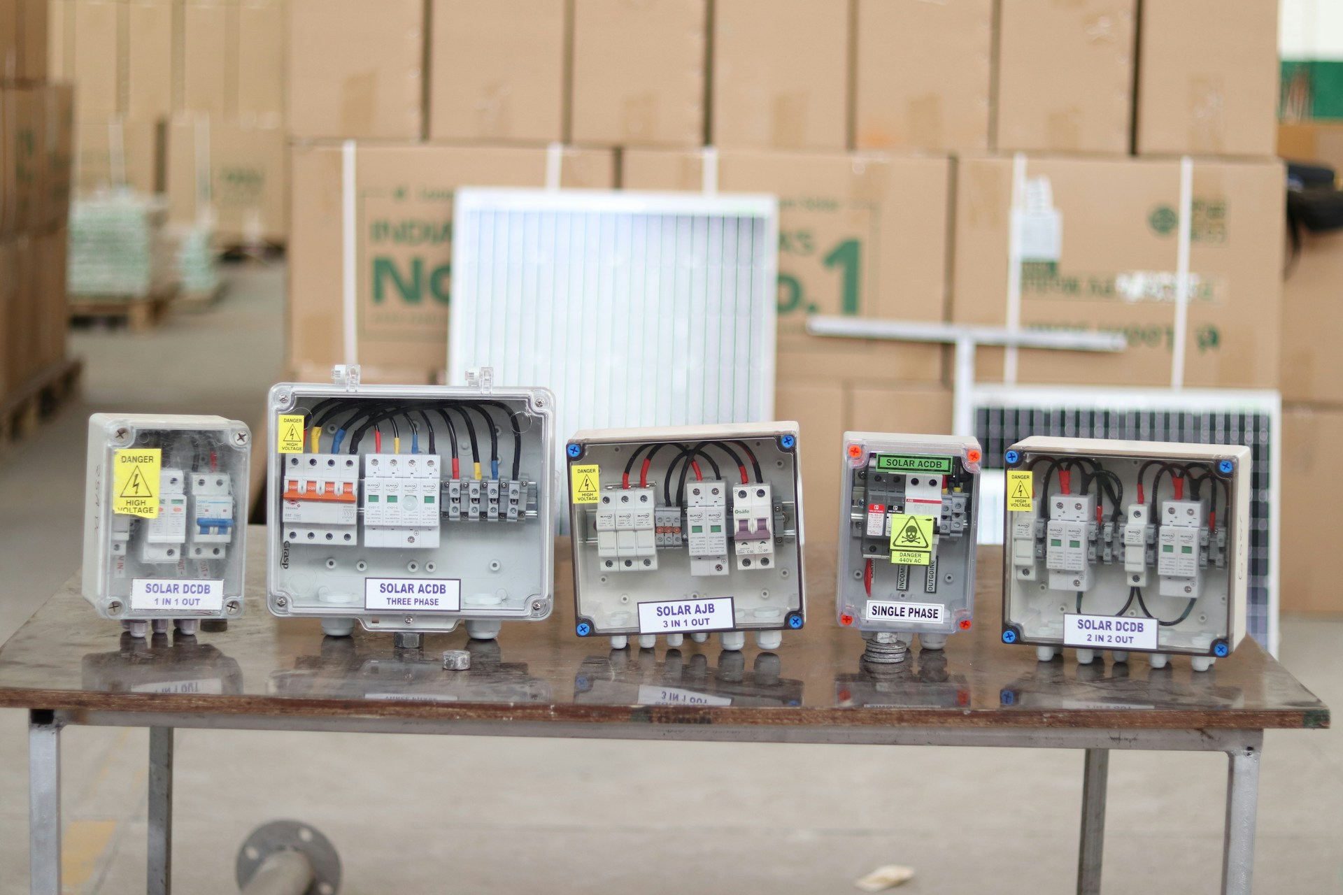 Solar Combiner Boxes