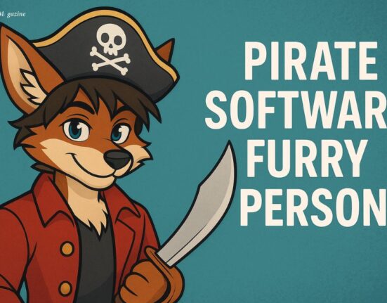 pirate software furry persona