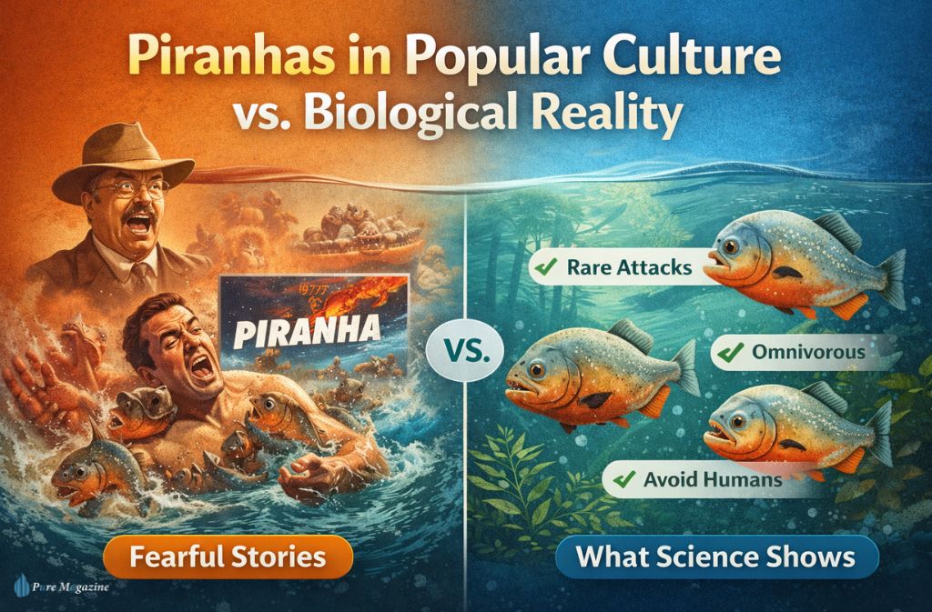Piranhas in Popular Culture vs Biological Reality