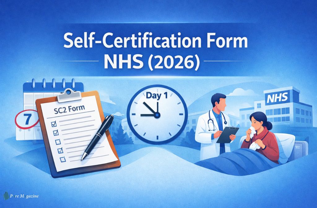 Self-Certification Form NHS