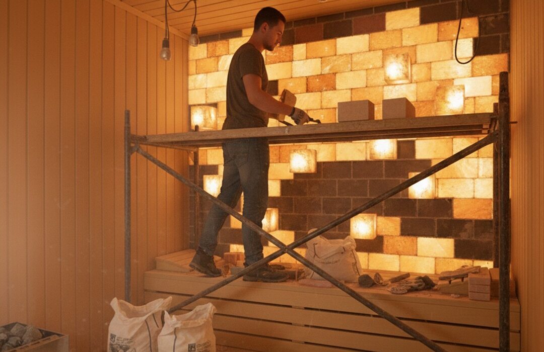 Salt Block for Sauna