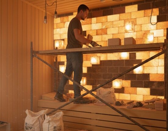 Salt Block for Sauna