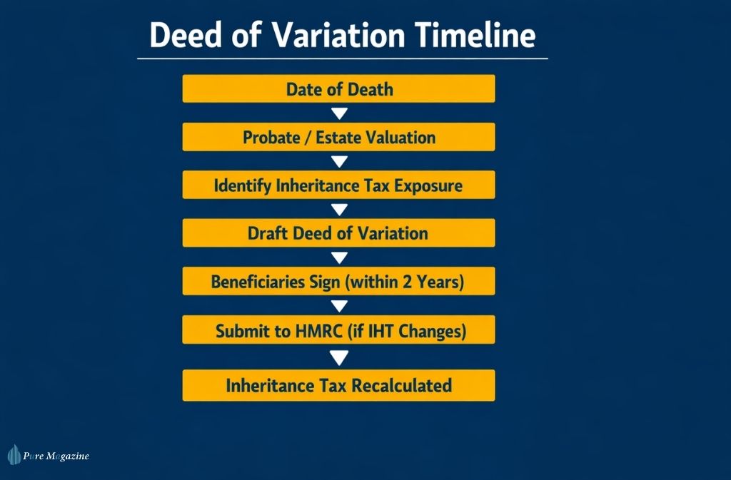 deed of variation timeline