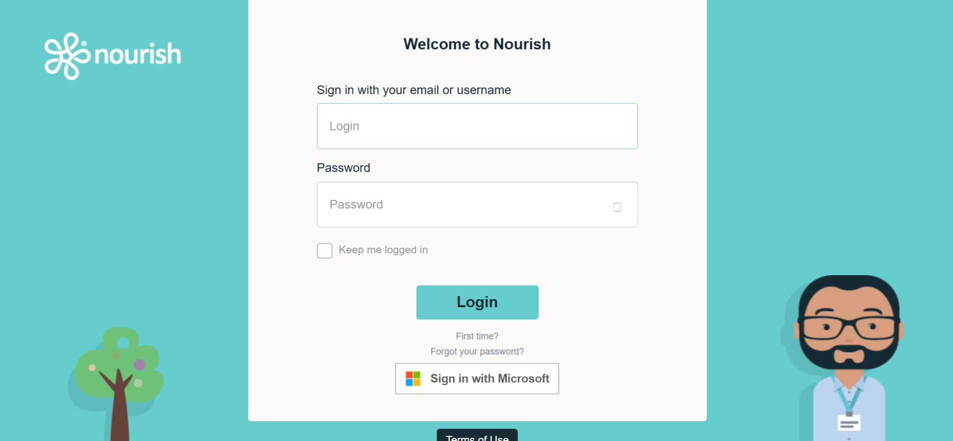 nourish-care-login