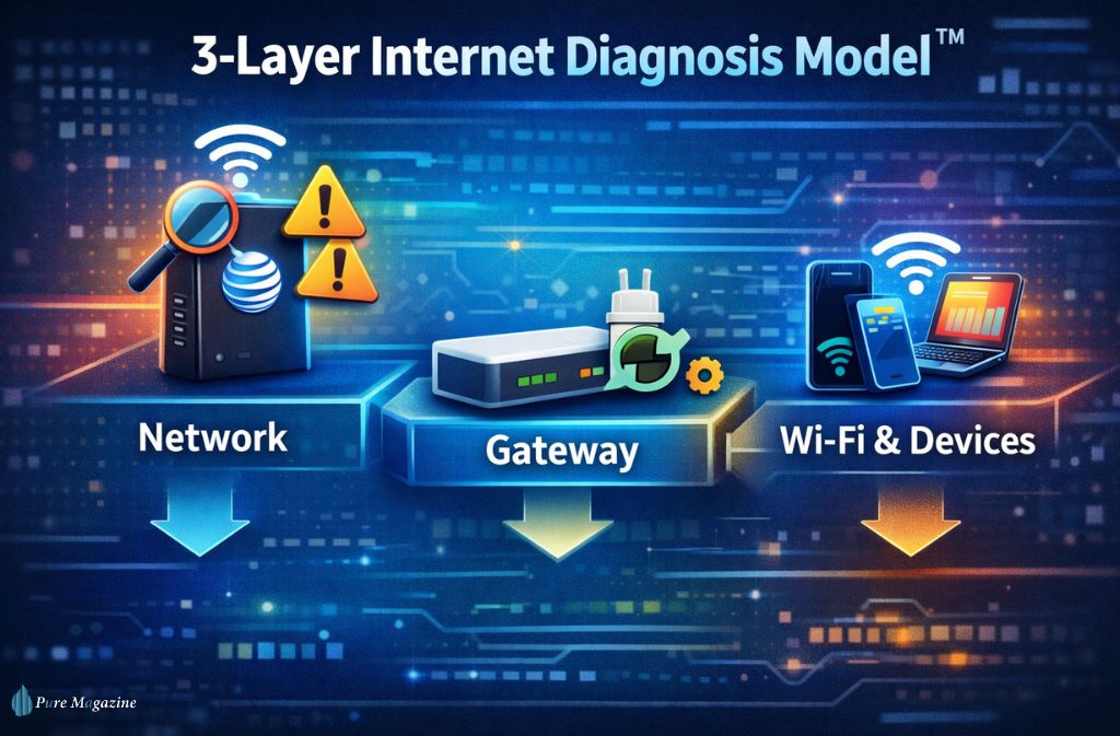 The 3-Layer Internet Diagnosis Model