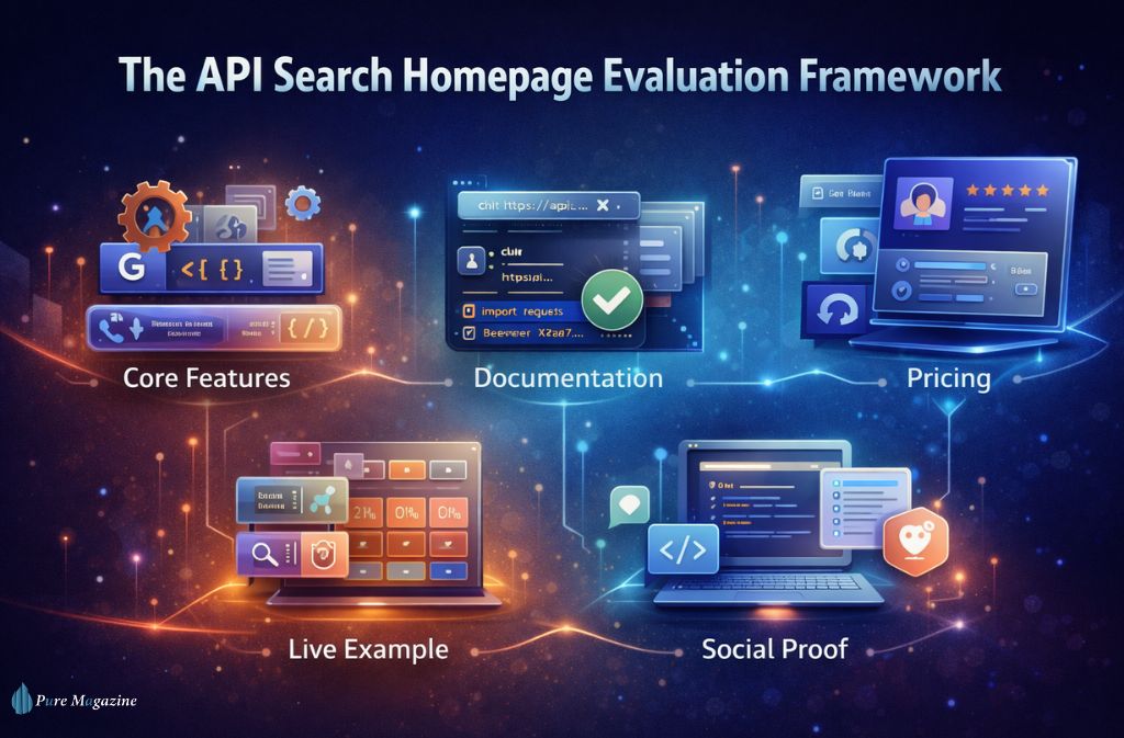 The API Search Homepage Evaluation Framework (2026)