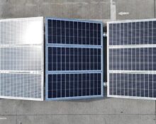 solar power container