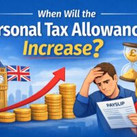 when will the personal tax allowance increase