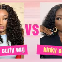 Burmese curly wig vs kinky curly wig