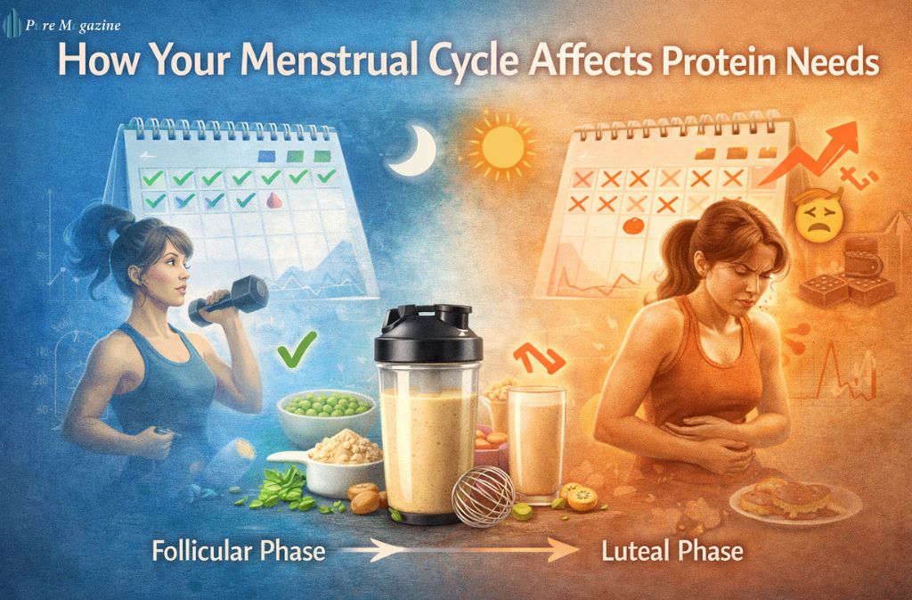 How Your Menstrual Cycle Affects Protein Needs