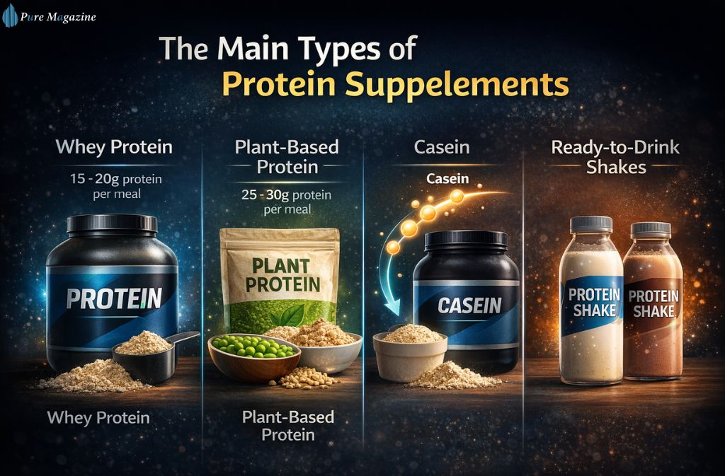 The Main Types of Protein Supplements