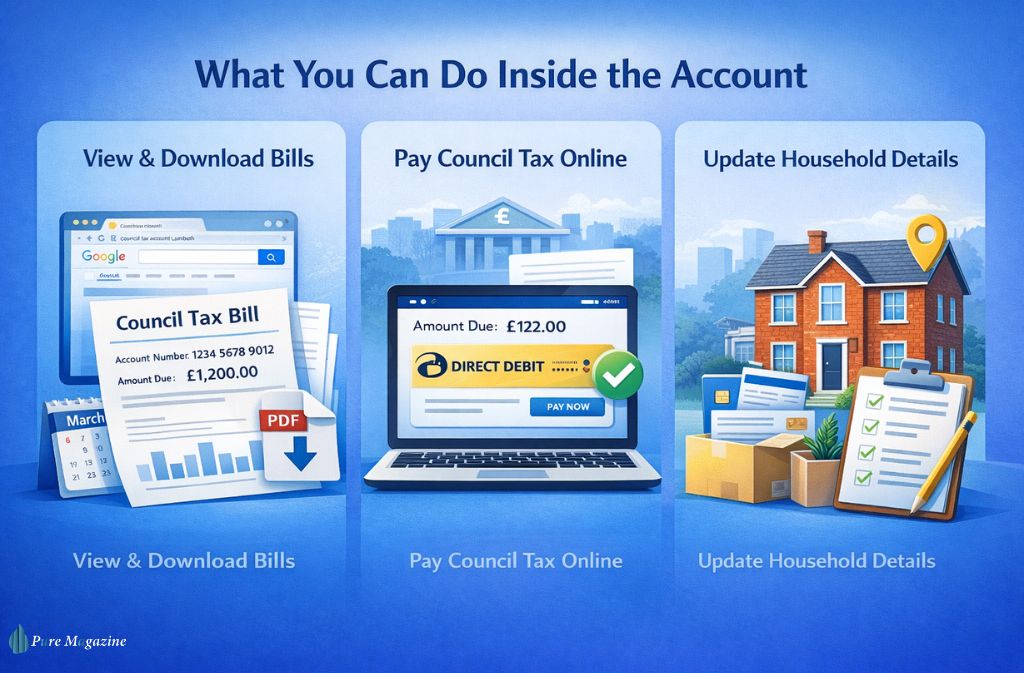 What You Can Do Inside the Account