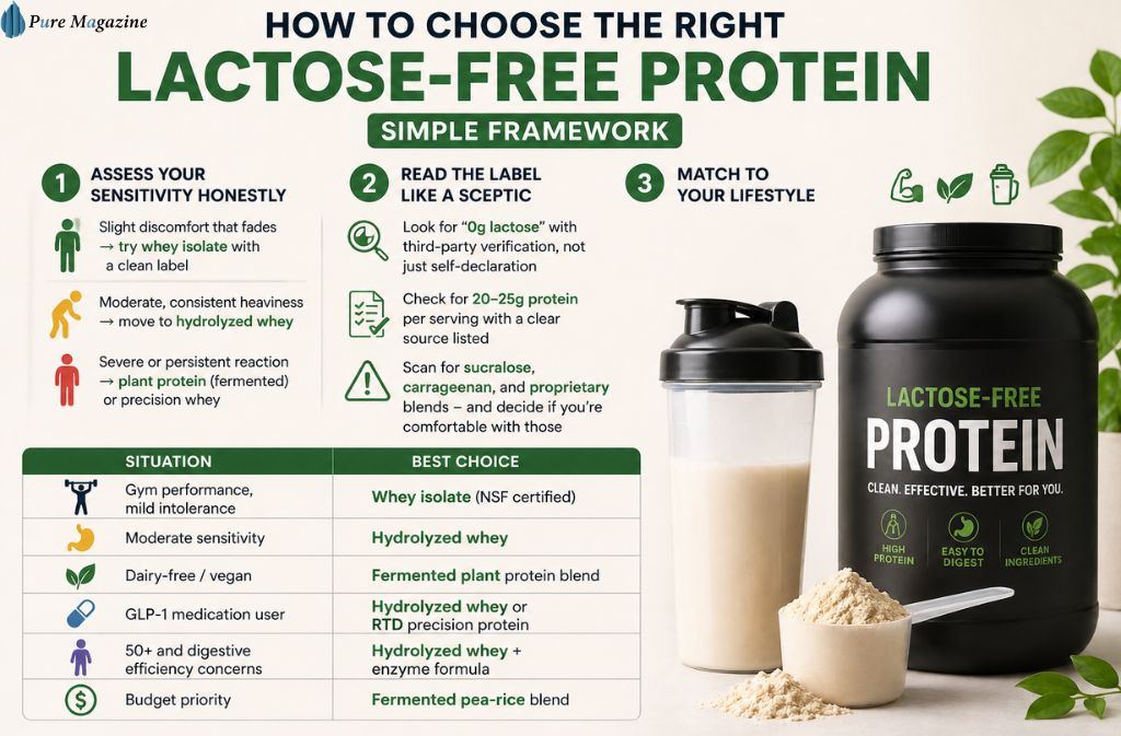 How to Choose the Right Lactose-Free Protein