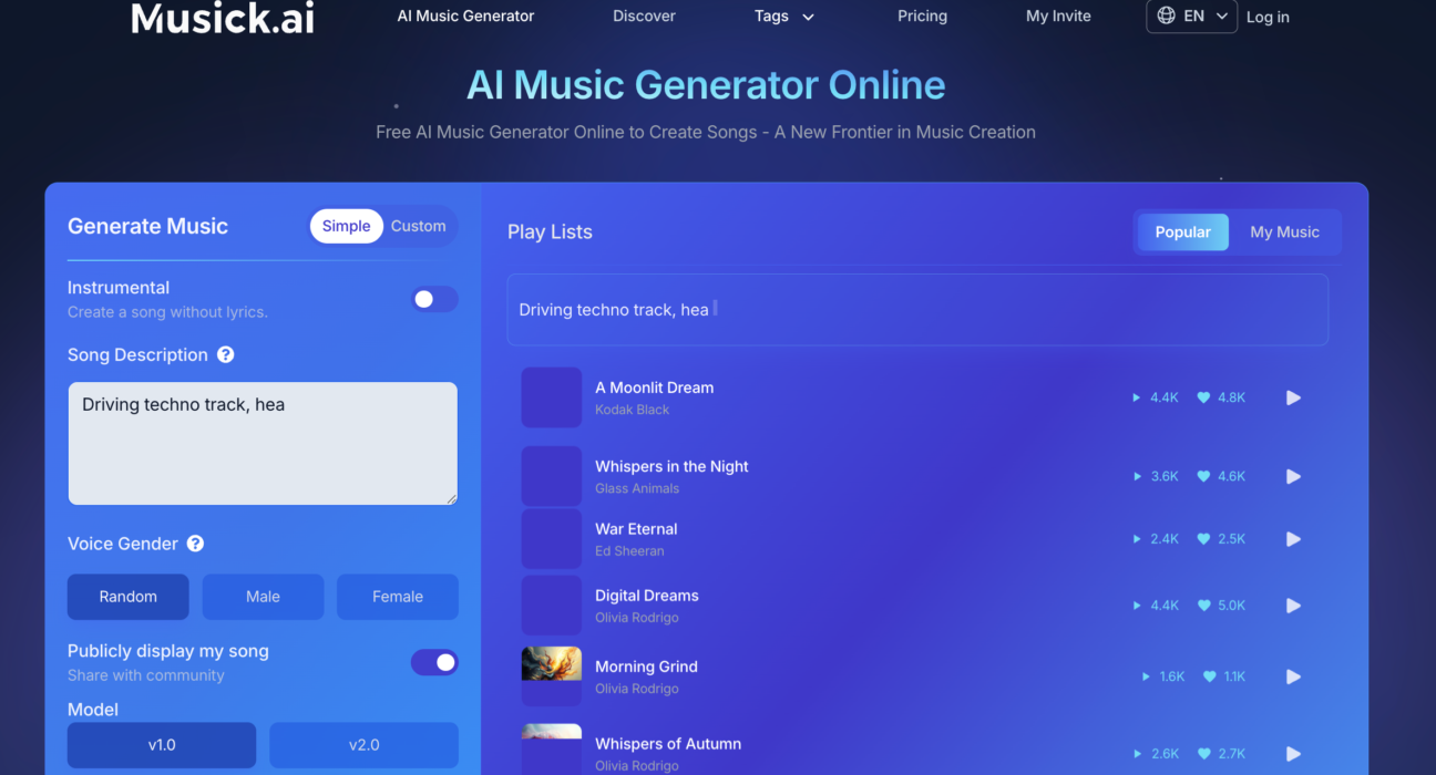 AI Music Generator