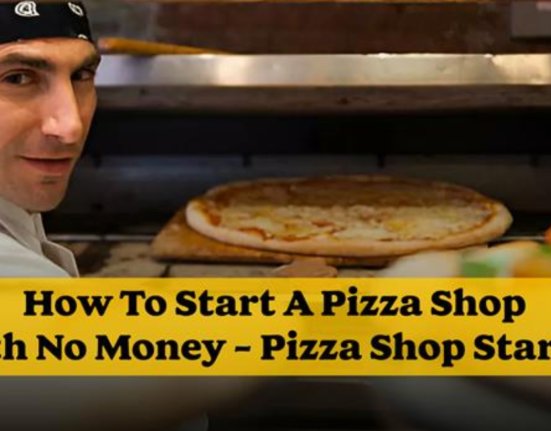 how to start a pizza business with no money