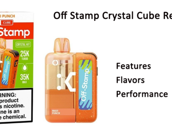Off Stamp Crystal Cube