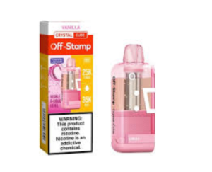 Off Stamp Crystal Cube