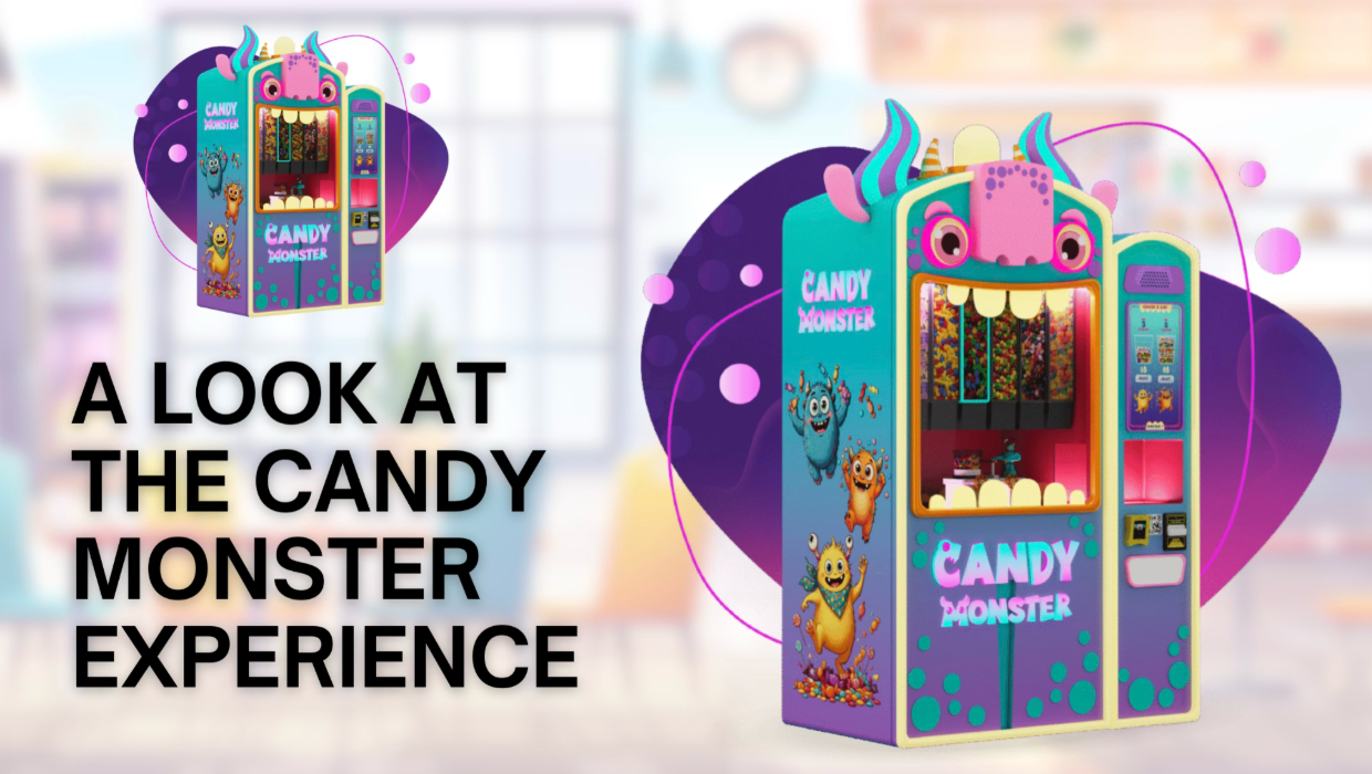 Candy Monster Vending Machine