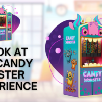 Candy Monster Vending Machine