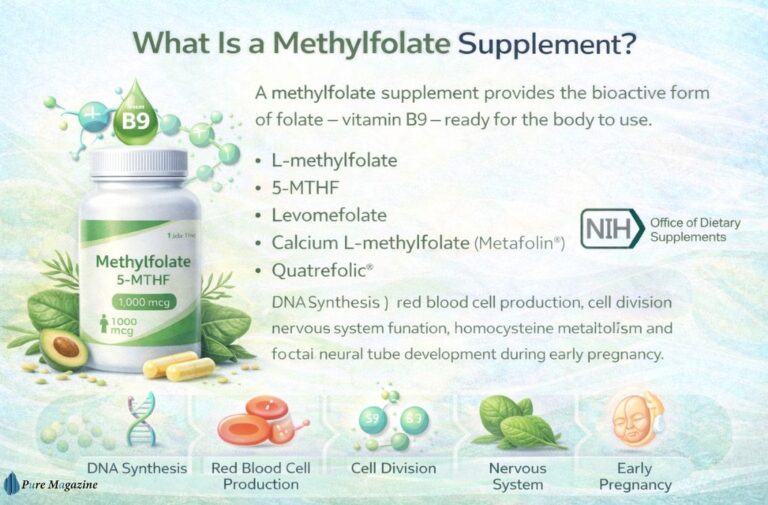 Best Methylfolate Supplement UK: Benefits, Dosage & 2026 Guide - Pure ...