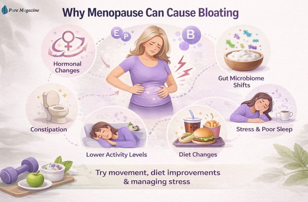 Why menopause can cause bloating