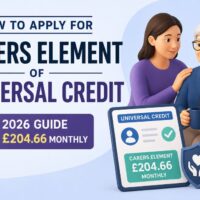 how to apply for carers element of universal credit