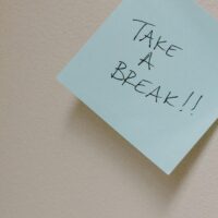 Why five-minute breaks are important