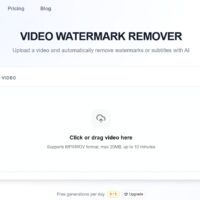 AI Video Watermark Remover