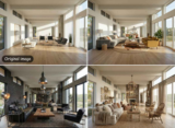 AI Living Room Design